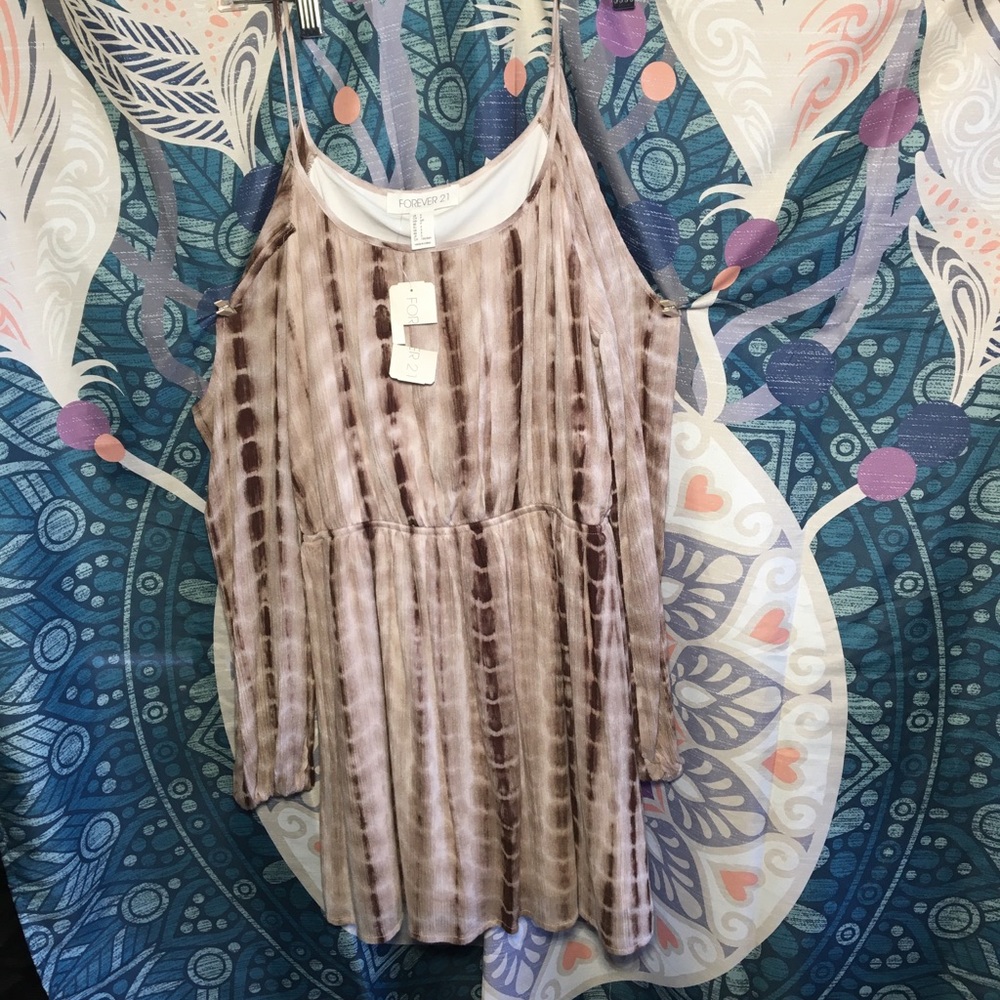 Tie dyed dress